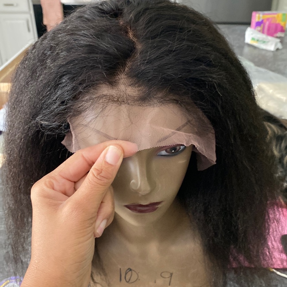 New Kinky straight human hair